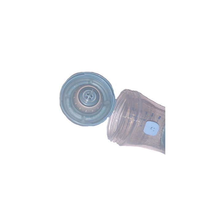 Biberon din polipropilena cu tetina din silicon 300 ml 4+ luni Chicco Perfect 5 Intui-flow 1938A [2]