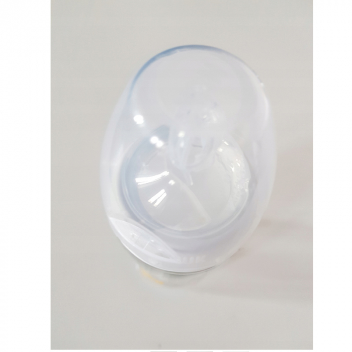 Biberon din polipropilena cu tetina din silicon 300 ml Y Nuk First Choice+ 741103G, Gri [4]