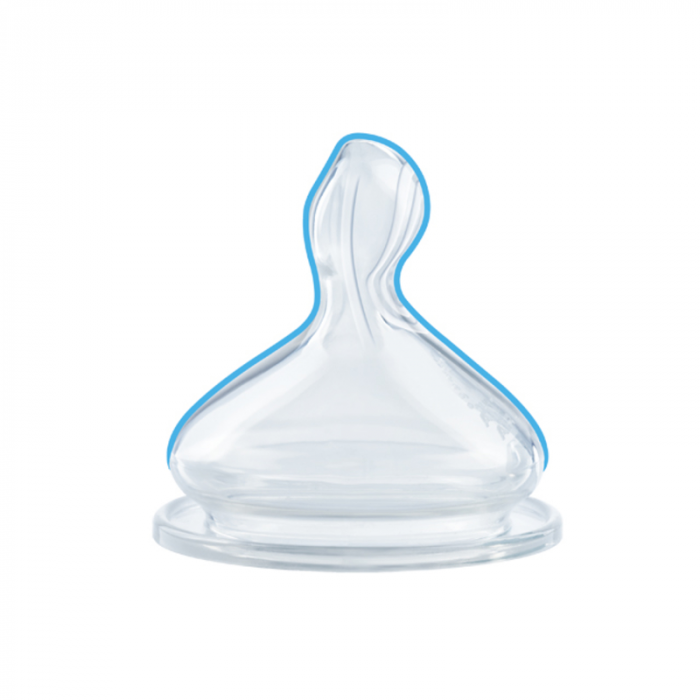 Biberon din polipropilena cu tetina din silicon Nuk First Choice+ 0-6 luni 300 ml 525010-1R [3]