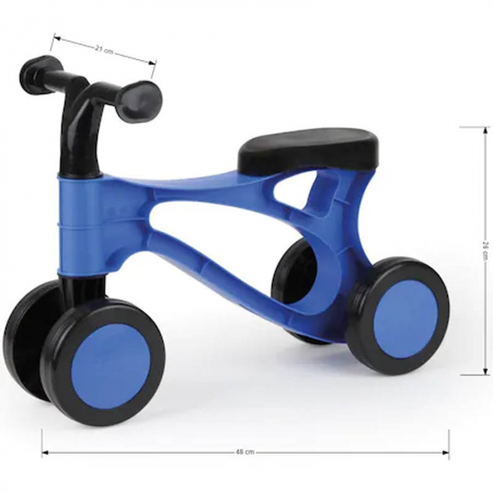 Tricicleta fara pedale pentru copii My First Scooter Lena 07168, Albastru [3]