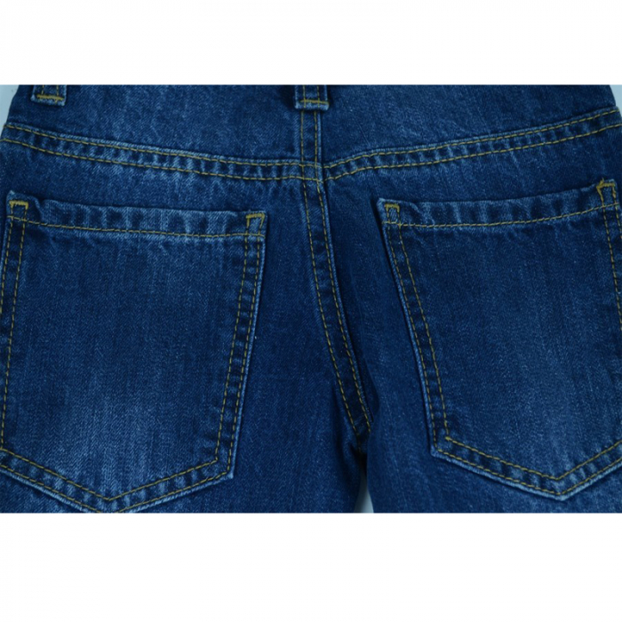 Blugi pentru baieti Wendee DS25105-1-98, Albastru [2]