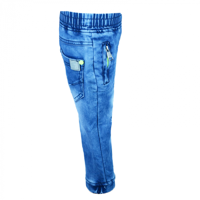 Blugi pentru baieti Happy House HB-2170-110-cm, Albastru [3]