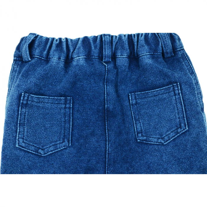 Blugi pentru baieti Mini Junior  PPB-04, Albastru [2]