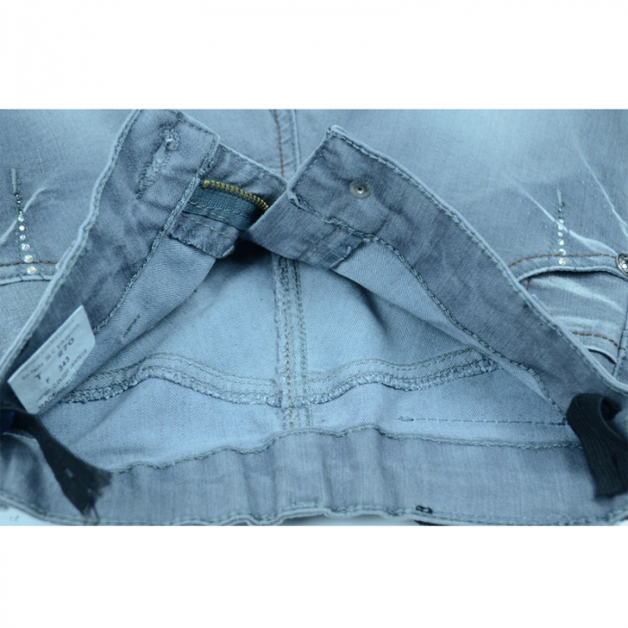 Blugi pentru fete Bignami 2755G-116-cm, Gri [2]