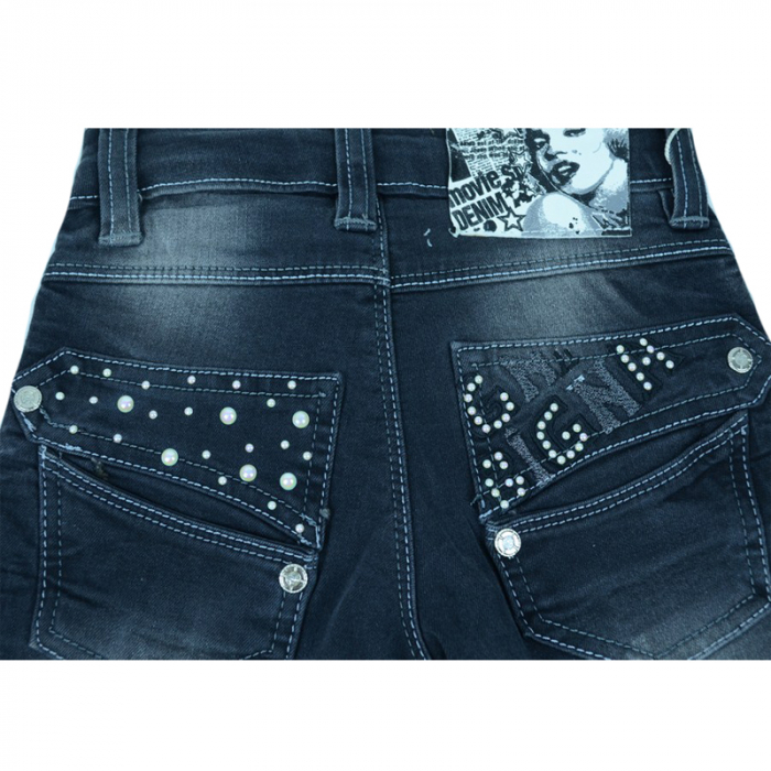 Blugi pentru fete Bignami 2888-98-cm, Gri [3]