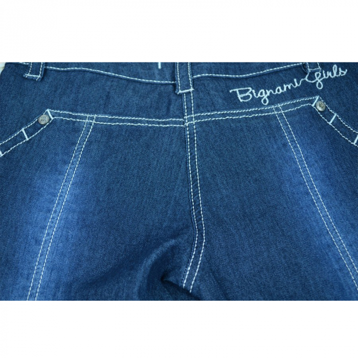 Blugi pentru fete Bignami M5091-152-cm, Albastru [3]