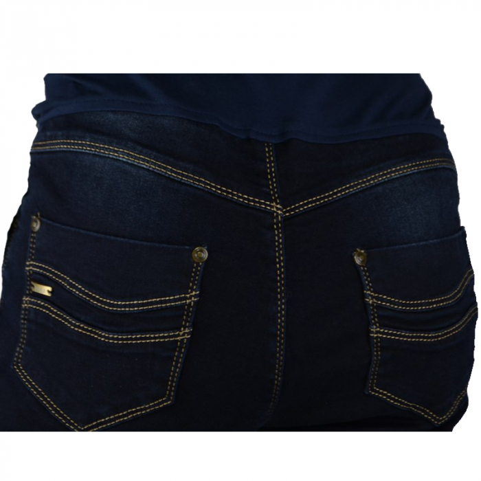 Blugi pentru gravide Busa BSA4B, Bleumarin [4]