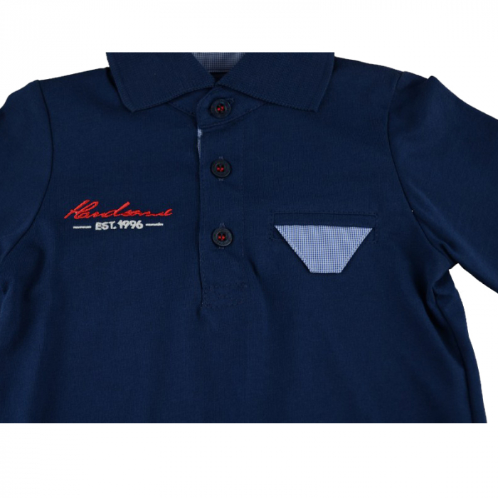 Bluza pentru baieti GT GT-4147-80-cm, Bleumarin [2]