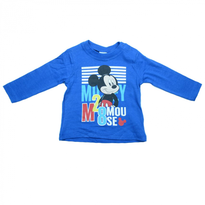 Bluza cu maneca lunga pentru baieti Sun City Mickey Mouse RH0073-80, Albastru [1]