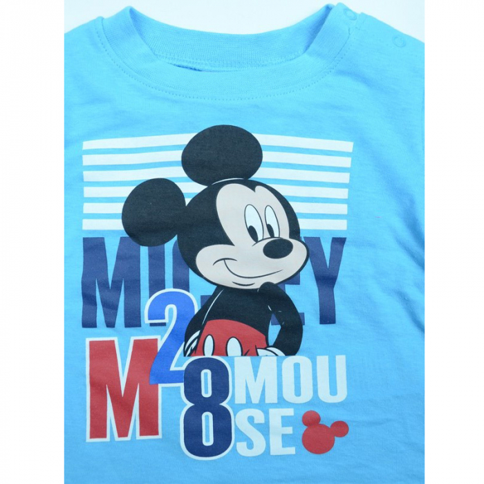 Bluza cu maneca lunga pentru baieti Sun City Mickey Mouse RH0073AL-74, Albastru [3]