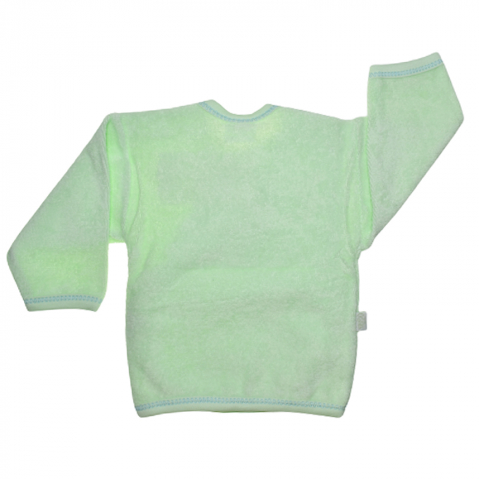 Bluza cu maneca lunga  de frotir pentru baieti Koala B1100V, Verde [2]