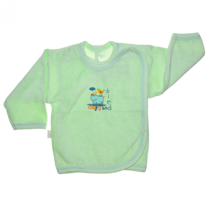 Bluza cu maneca lunga  de frotir pentru baieti Koala B1100V, Verde [1]
