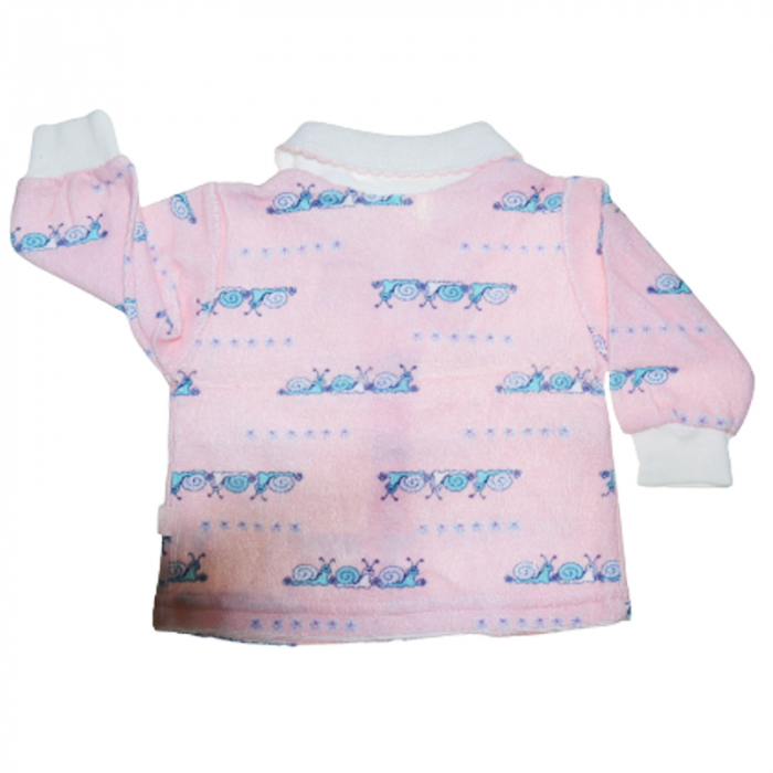 Bluza cu maneca lunga de frotir pentru fete Koala B2306R, Roz [2]