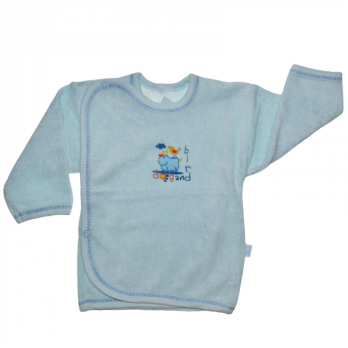 Bluza cu maneca lunga  de frotir pentru baieti Koala B1100AL, Albastru [1]