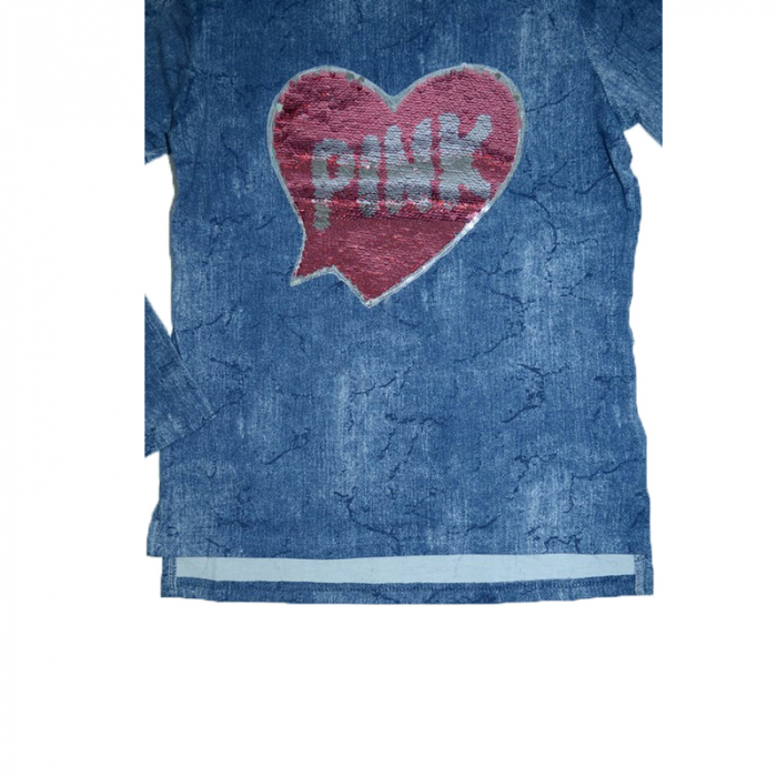 Bluza cu maneca lunga pentru fete Happy House BBHH7-AL-128, Albastru [2]