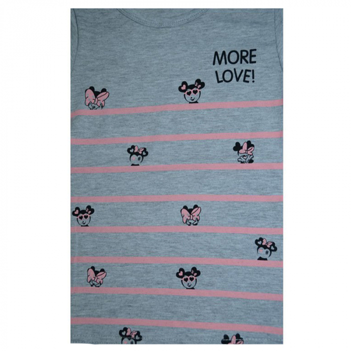 Bluza cu maneca lunga pentru fete Happy House WB-2001G-110, Gri [2]