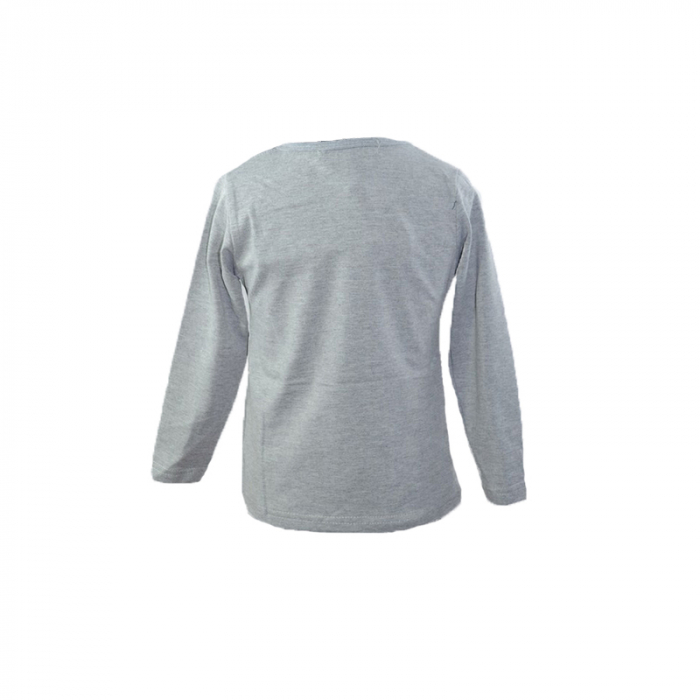Bluza cu maneca lunga pentru fete Happy House WB-2301G-104, Gri [3]