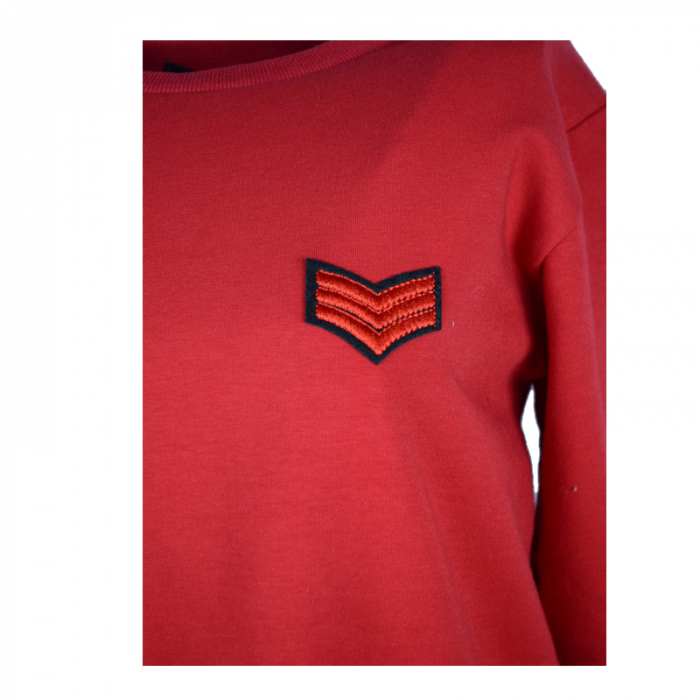 Bluza cu maneca lunga pentru baieti Alan ALN1-RO-134, Rosu [2]