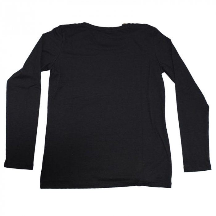 Bluza cu maneca lunga pentru baieti Atut BL221-158, Negru [2]