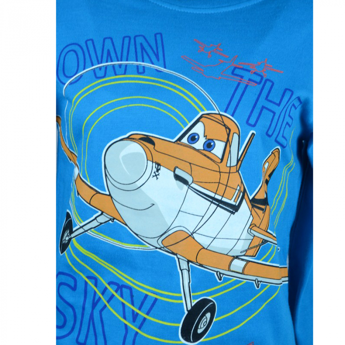 Bluza cu maneca lunga pentru baieti Disney DISL-KTJL45668-128, Albastru [2]