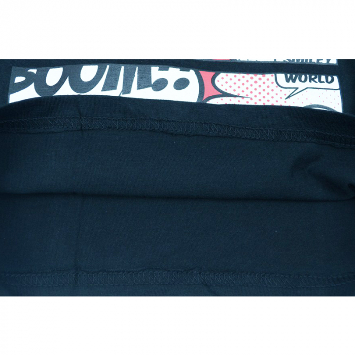 Bluza cu maneca lunga pentru baieti Disney Smiley BBD-03-104, Negru [2]