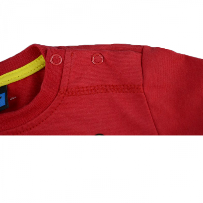 Bluza cu maneca lunga pentru baieti GT-3552R-86, Rosu [3]