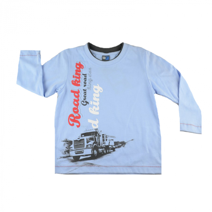 Bluza cu maneca lunga pentru baieti GT GT-2316-92, Multicolor [1]