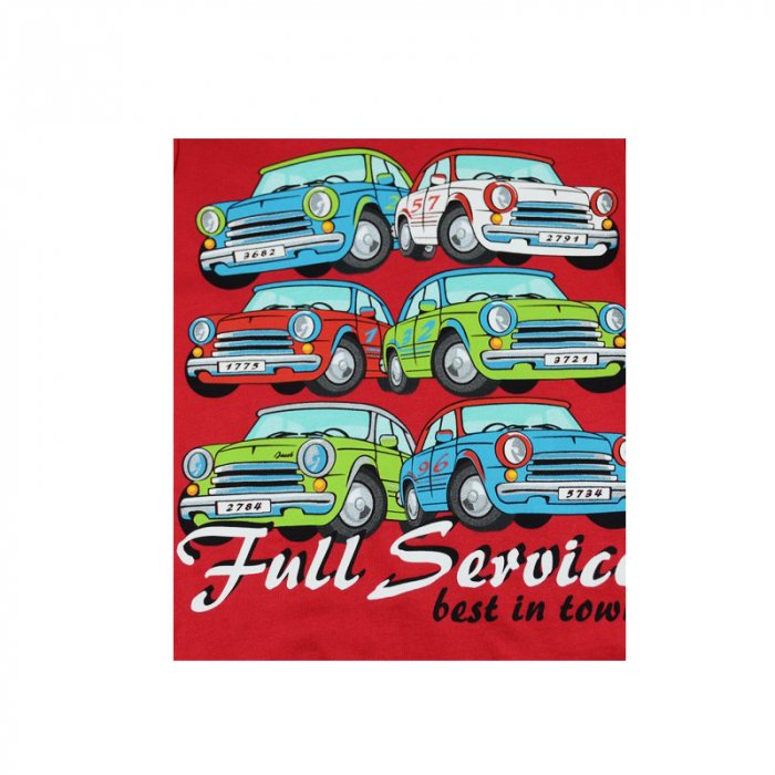 Bluza cu maneca lunga pentru baieti GT GT-3431RO-92, Rosu [3]