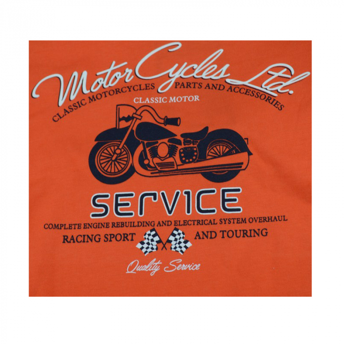 Bluza cu maneca lunga pentru baieti GT GT-3820-92, Portocaliu [2]