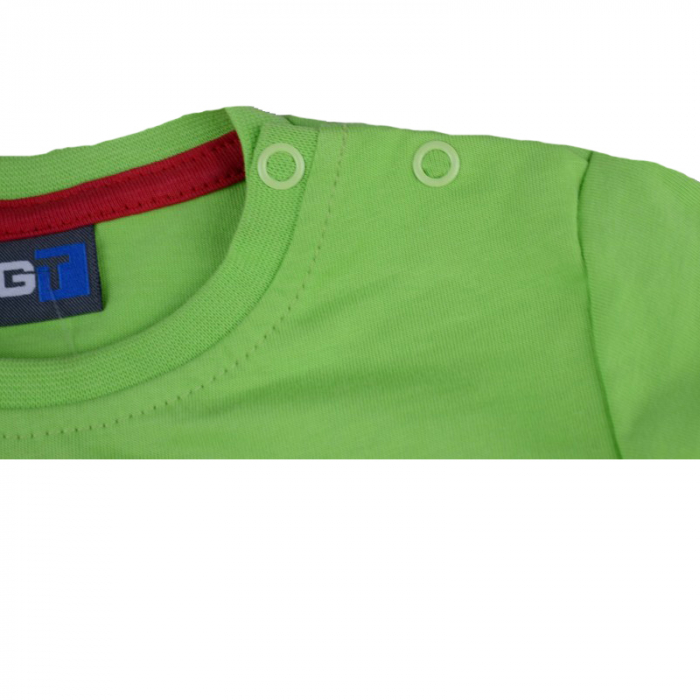 Bluza cu maneca lunga pentru baieti GT GT-4051V-86, Verde [2]