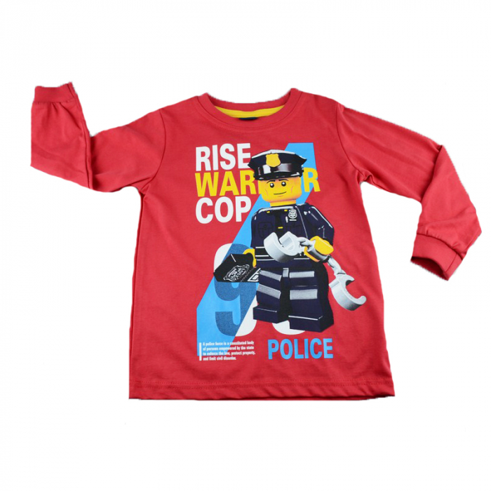 Bluza cu maneca lunga pentru baieti GT GT-5348-92, Rosu [1]