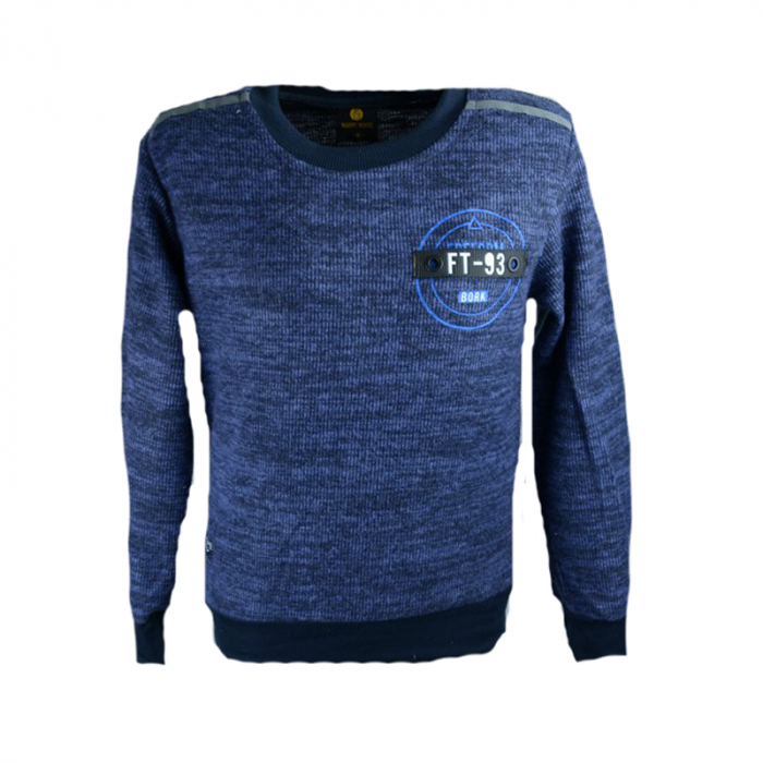 Bluza cu maneca lunga pentru baieti Happy House HB-2073-128-cm, Bleumarin [1]