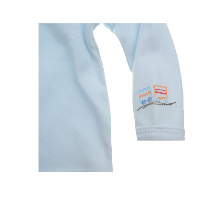 Bluza cu maneca lunga pentru baieti Koala Amma Train A01-064-50, Albastru [3]