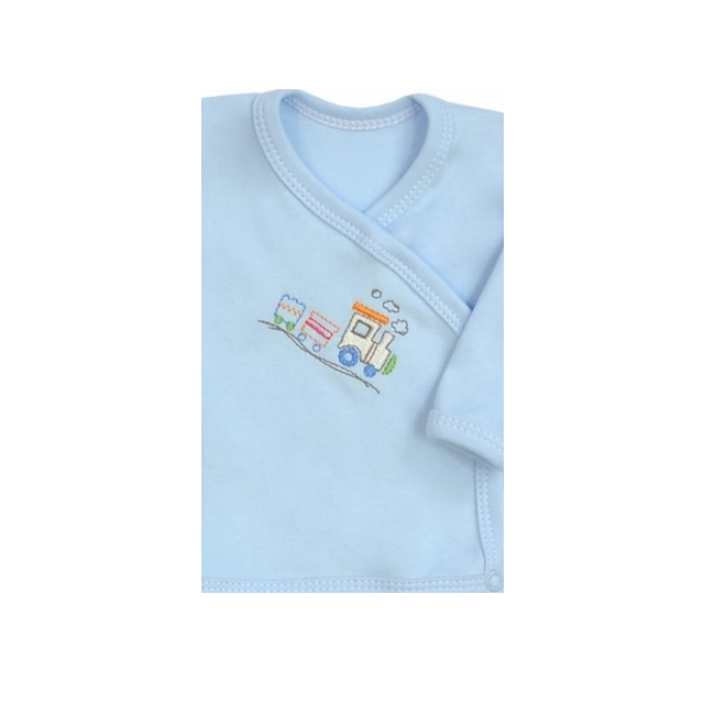 Bluza cu maneca lunga pentru baieti Koala Amma Train A01-109A-62-cm, Albastru [2]