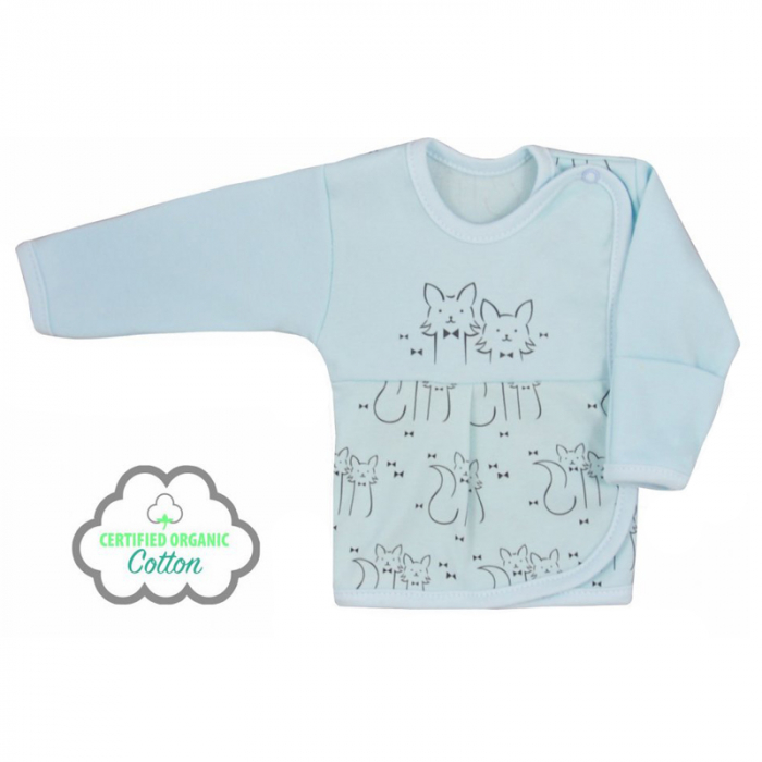 Bluza cu maneca lunga pentru baieti Koala Kociaki 05-996A-68-cm, Albastru [2]