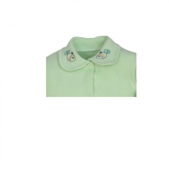 Bluza cu maneca lunga pentru baieti Koala Rybka B01-006V-68-cm, Verde [2]