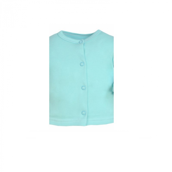 Bluza cu maneca lunga pentru baieti Koala Train A01-062T-62-cm, Turcoaz [2]