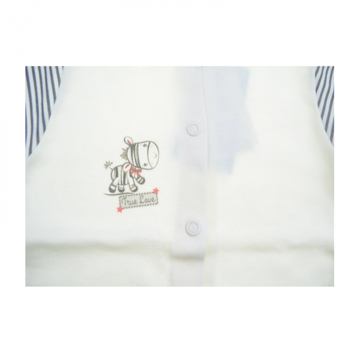 Bluza cu maneca lunga pentru baieti Koala Zebra 2945C-80-cm, Multicolor [2]