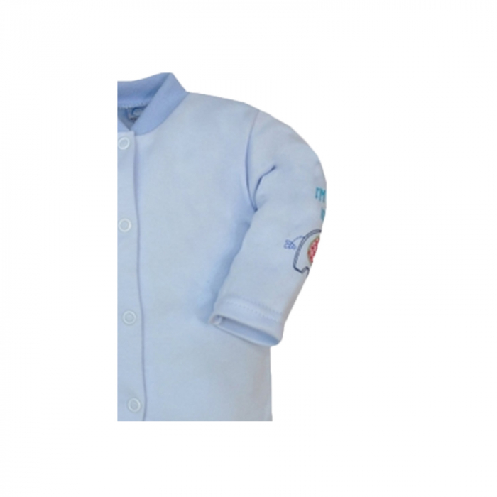 Bluza cu maneca lunga pentru baieti Koala ZOO 2743A-80-cm, Albastru [2]