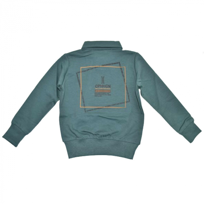 Bluza cu maneca lunga pentru baieti Modima MOD1606, Verde [2]