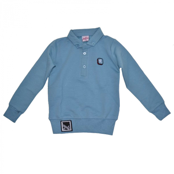 Bluza cu maneca lunga pentru baieti Modima MOD1611, Albastru [1]