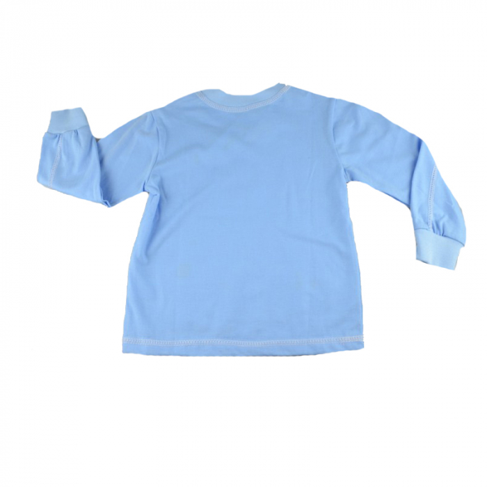 Bluza cu maneca lunga pentru baieti Mini Junior BLZM7-AL, Albastru [2]