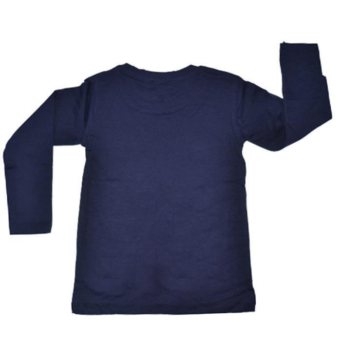 Bluza cu maneca lunga pentru baieti OLC SVR BE1768, Bleumarin [2]