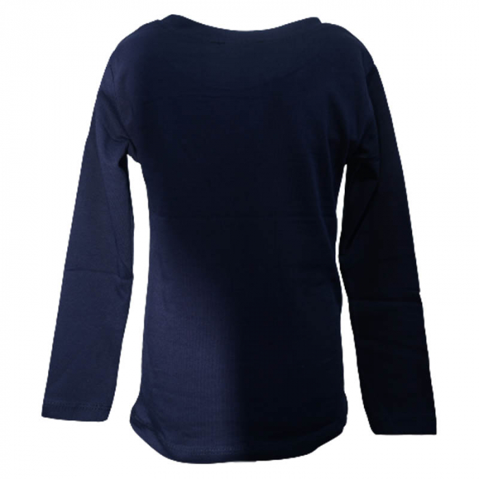Bluza cu maneca lunga pentru baieti OLC SVR 180323-9, Bleumarin [2]