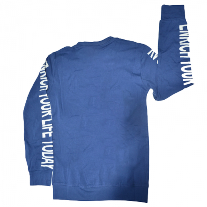 Bluza cu maneca lunga pentru baieti OLC SVR 73971, Albastru [2]
