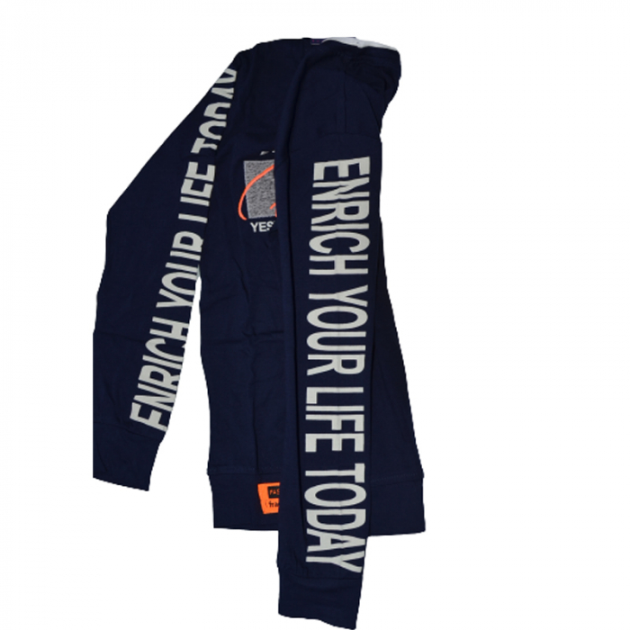 Bluza cu maneca lunga pentru baieti OLC SVR 73971B, Bleumarin [3]