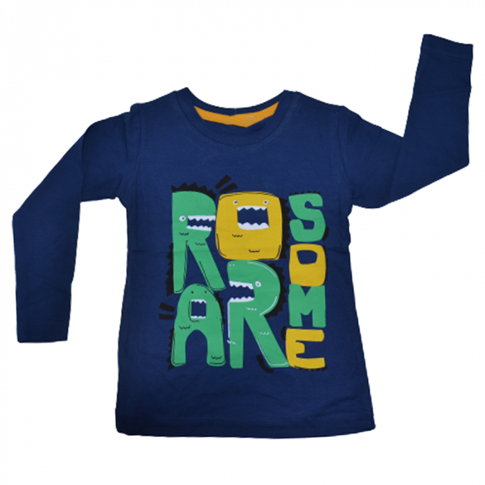 Bluza cu maneca lunga pentru baieti OLC SVR BE71768B, Bleumarin [1]