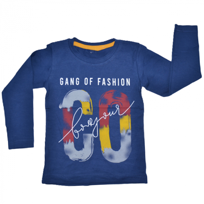 Bluza cu maneca lunga pentru baieti OLC SVR BE71768BL, Bleumarin [1]