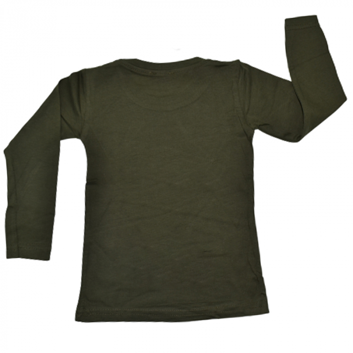 Bluza cu maneca lunga pentru baieti OLC SVR BE71768V, Verde [2]