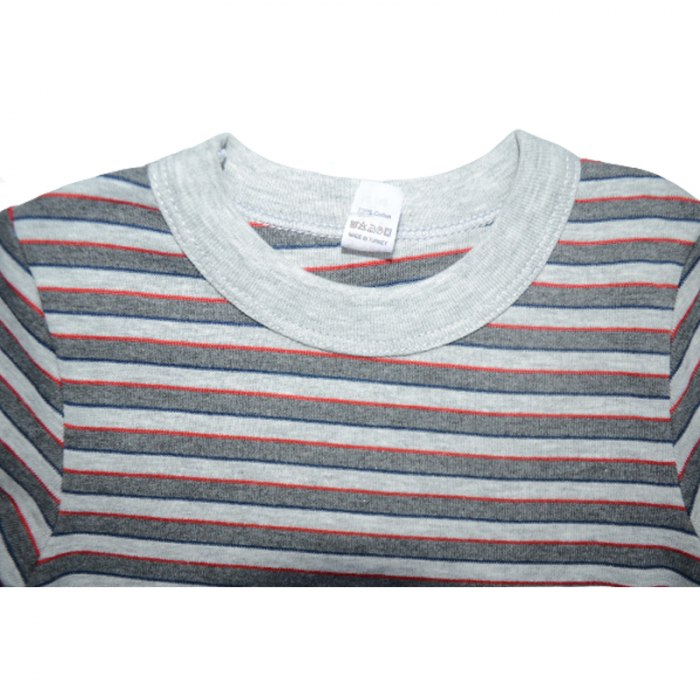 Bluza cu maneca lunga pentru baieti Sevim 3142, Multicolor [3]